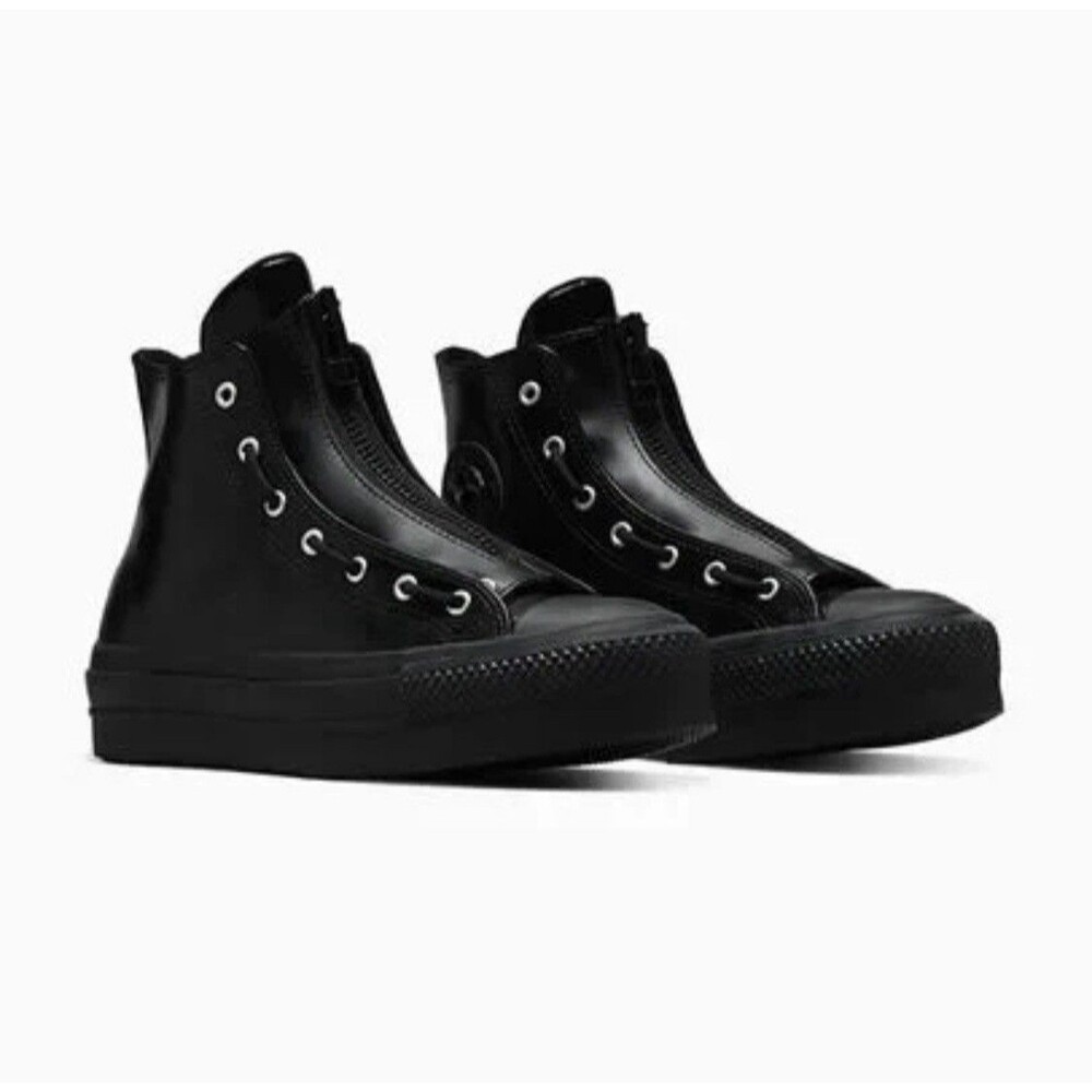 Women Converse Chuck Taylor All Star Lift Platform Shoes Size 6.5 Black A12476C